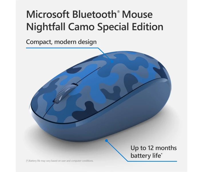 Фото - Мишки Миша Microsoft Camo SE Bluetooth Blue Camo (8KX-00024)