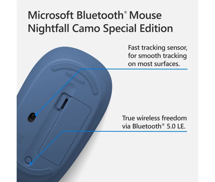 Фото - Мишки Миша Microsoft Camo SE Bluetooth Blue Camo (8KX-00024)