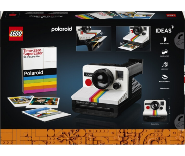 Фото - дитячий конструктор Конструктор LEGO®  Ideas Фотоапарат Polaroid OneStep SX-70 (21345)