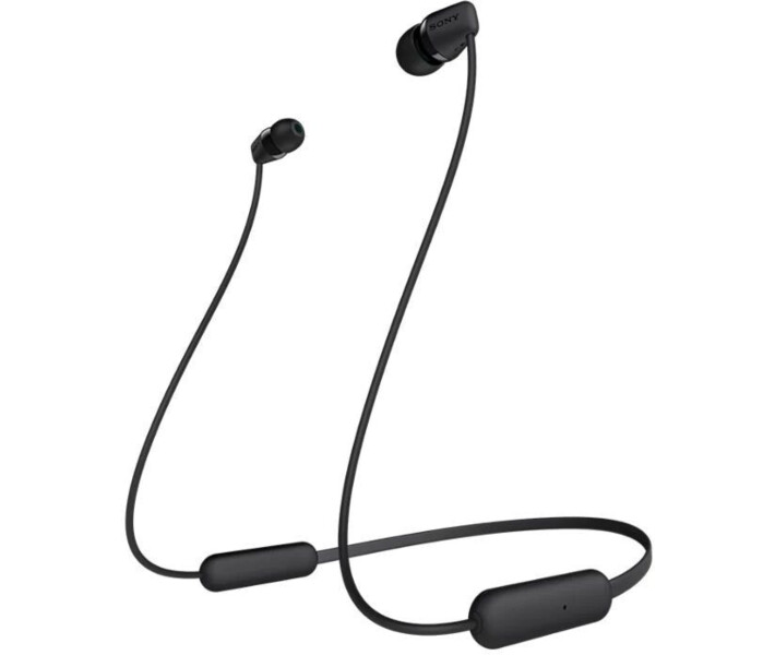 Фото - навушники Навушники Sony WI-C100 (WIC100B.CE7) Black