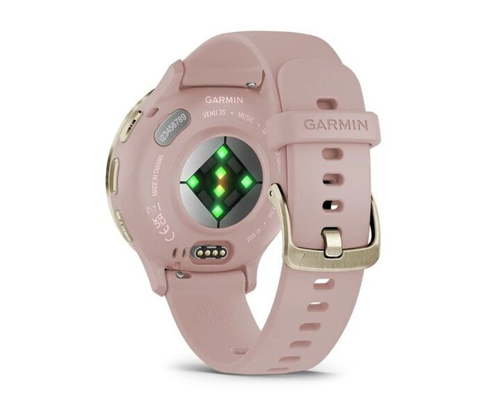 Фото - смарт-годинник Смарт-годинник Garmin Venu 3S Soft Gold Stainless Steel Bezel with Dust Rose Case and Silicone Band (010-02785-03)