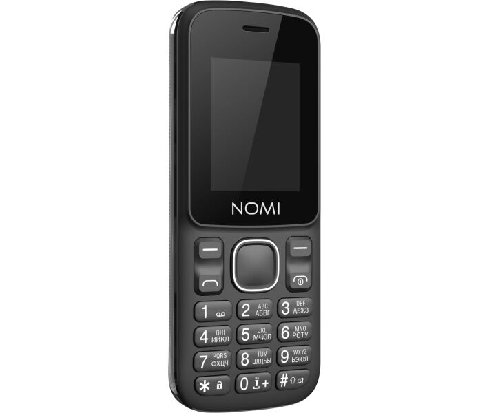 Фото - мобільний телефон і смартфон Nomi i188s Black (чорний)
