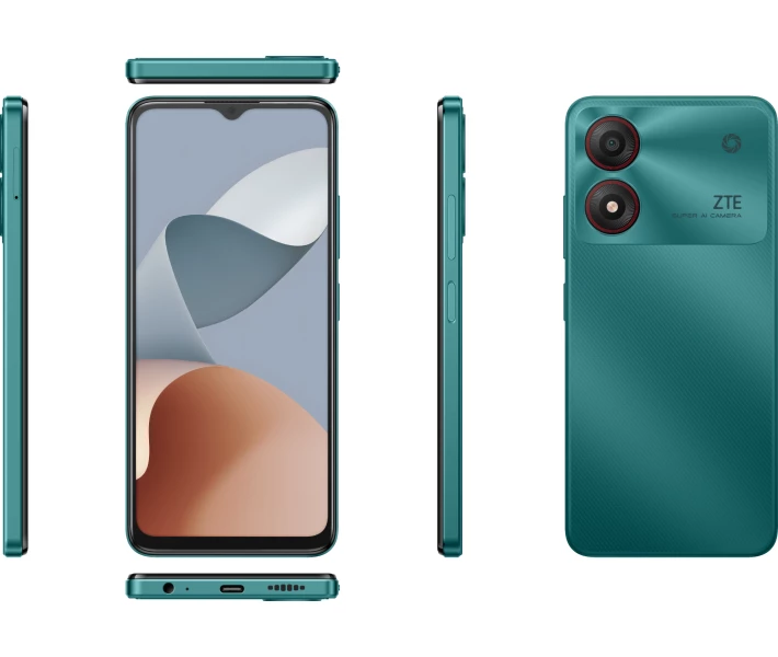 Фото - мобільний телефон і смартфон ZTE Blade A34 4/64GB Green
