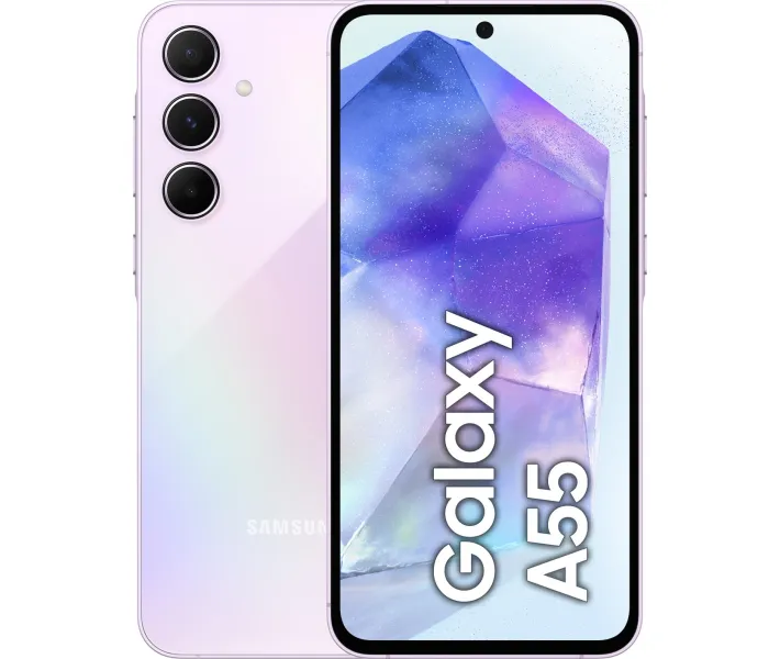 Galaxy A55 5Gオーサムライラック パープル128GB 【美品】 Samsung Galaxy A55 5G 8/128GB Lilac (SM-A556BLVAEUC) купити в АЛЛО