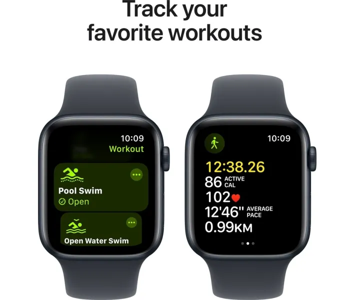 Apple watch 本体 Смарт-годинник Apple Watch SE 40mm Midnight Aluminium Case with