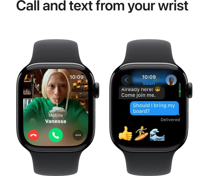 Смарт-годинник Apple Watch Series 10 GPS 42mm Jet Black Aluminium