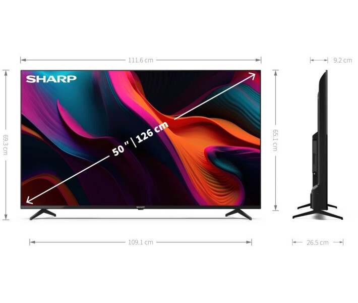 Фото - телевізор Телевізор Sharp 50GL4260E (4T-C50GL4260EB)