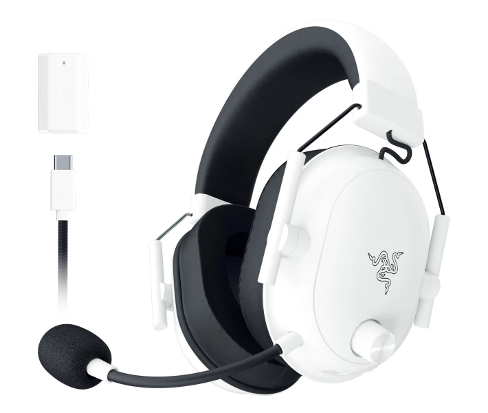 Фото - навушники Навушники RAZER Blackshark V2 HyperSpeed Wireless (RZ04-04960200-R3M1) White