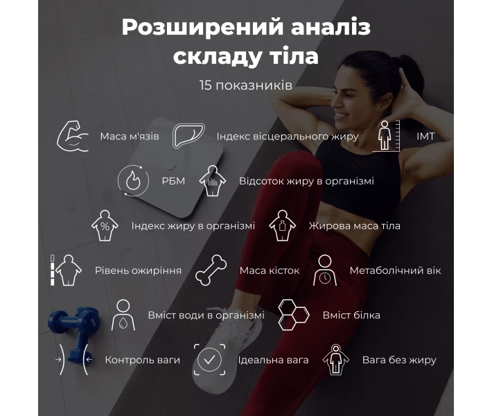 Фото - підлогові ваги Ваги напольні Aeno BS1S