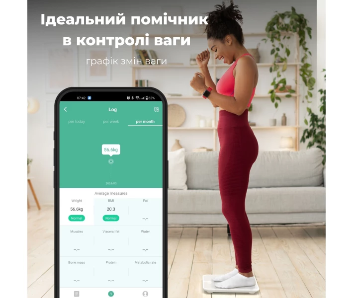 Фото - підлогові ваги Ваги напольні Aeno BS1S