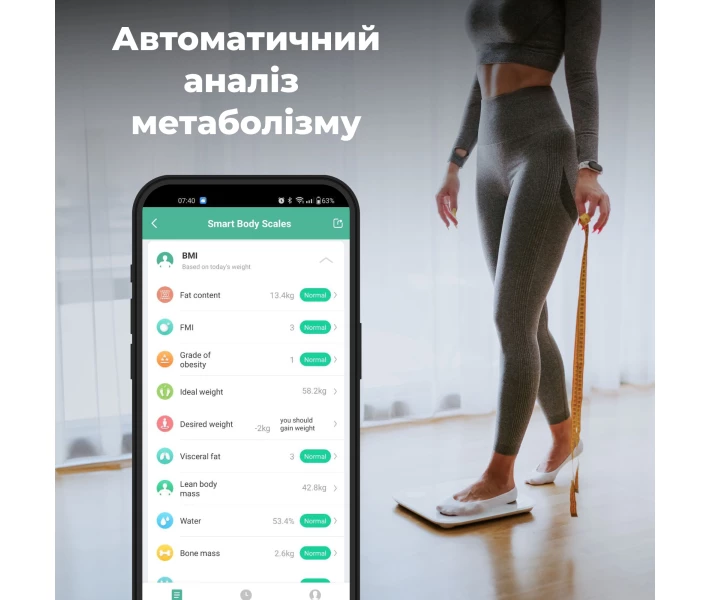 Фото - підлогові ваги Ваги напольні Aeno BS1S