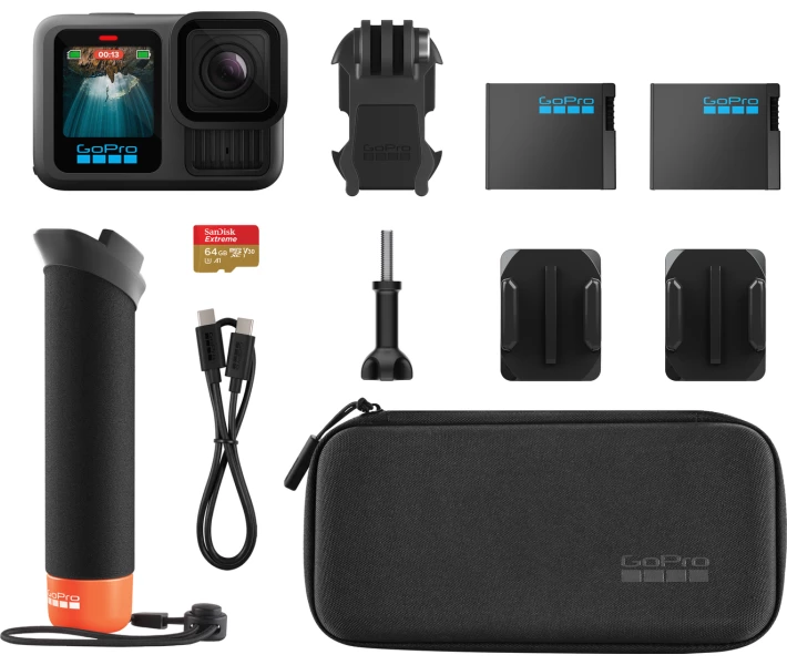 Фото - екшн-камеру Камера GoPro HERO13 Black + Enduro + SD Card + Handler Floating (CHDRB-131-RW)