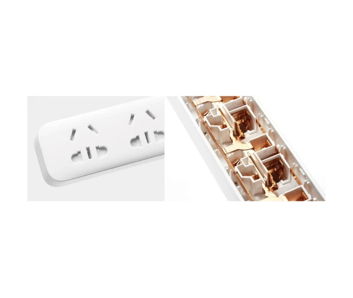 Фото - мережевий фільтр Мережевий фільтр KingMi Power Strip with WiFi (5 розеток без USB) White
