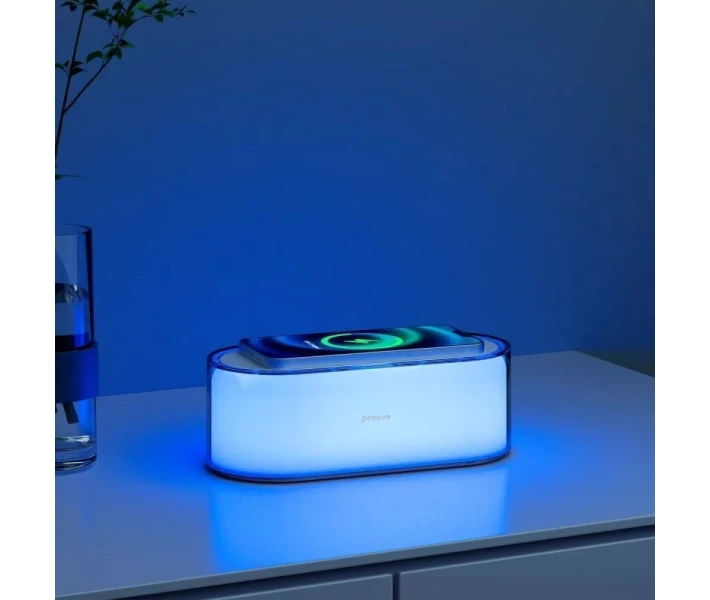 Фото - нічник Нічник з бездротовою зарядкою Proove Multicolor Glow (59545)