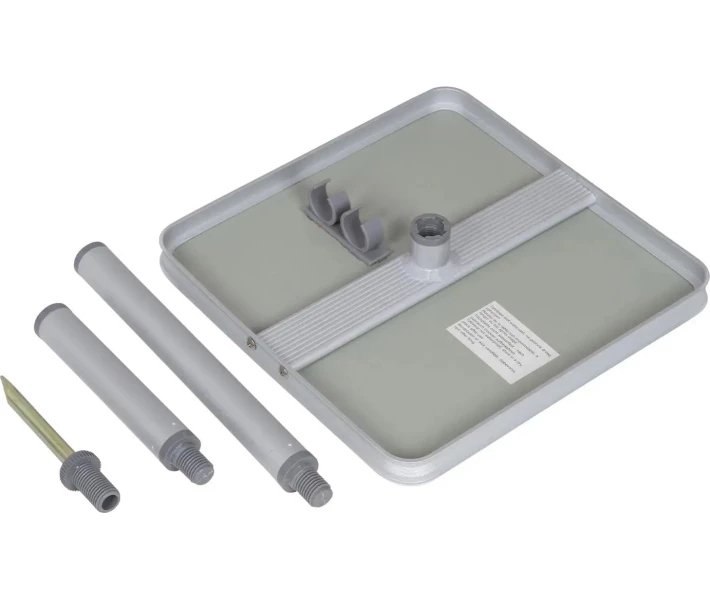 Фото - розкладні меблі Стіл Bo-Camp Peg Table 26x26cm Grey (1402722)	