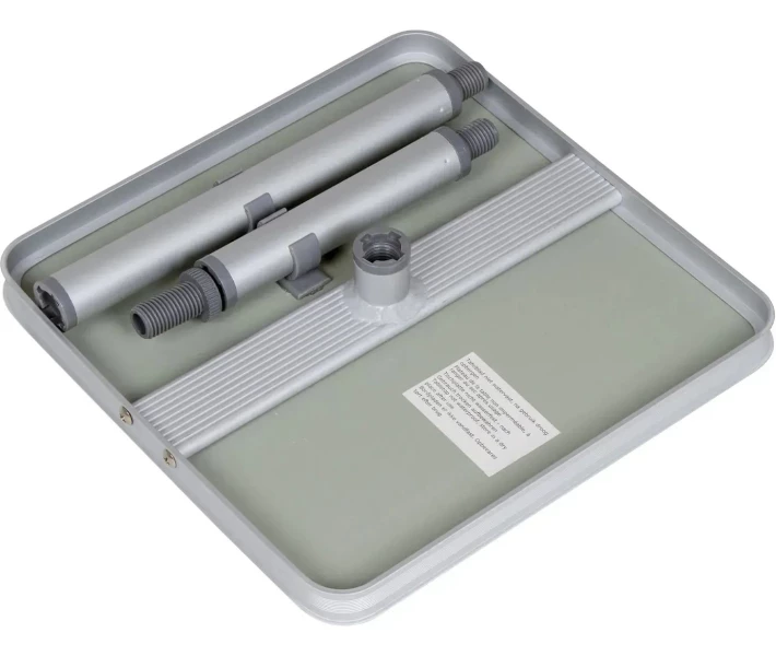 Фото - розкладні меблі Стіл Bo-Camp Peg Table 26x26cm Grey (1402722)	