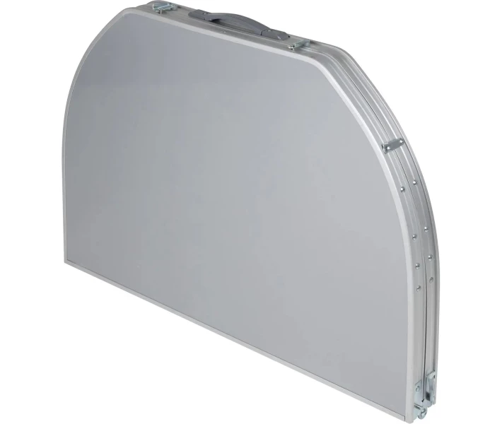 Фото - розкладні меблі Стіл Bo-Camp Premium Oval1 50x80cm Grey (1404405)