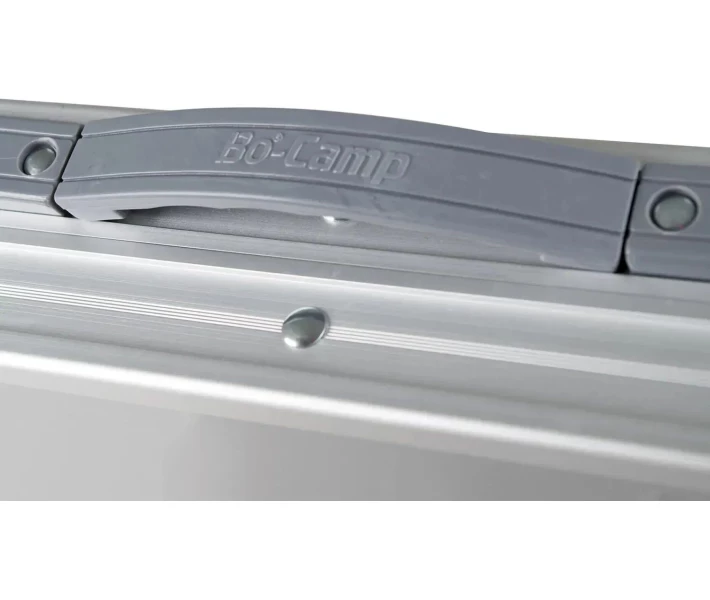 Фото - розкладні меблі Стіл Bo-Camp Premium Oval1 50x80cm Grey (1404405)
