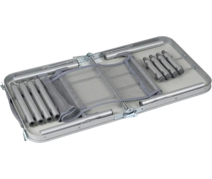 Фото - розкладні меблі Стіл  Bo-Camp Premium 80x40cm Grey (1404411)