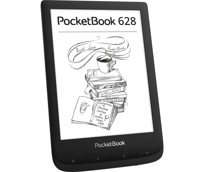 Електронна книга PocketBook 628 Touch Lux 5 Ink Black (PB628-P-CIS