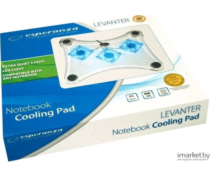 Фото - стіл і підставку для ноутбука Esperanza EA107 Levanter Notebook Cooling Pad
