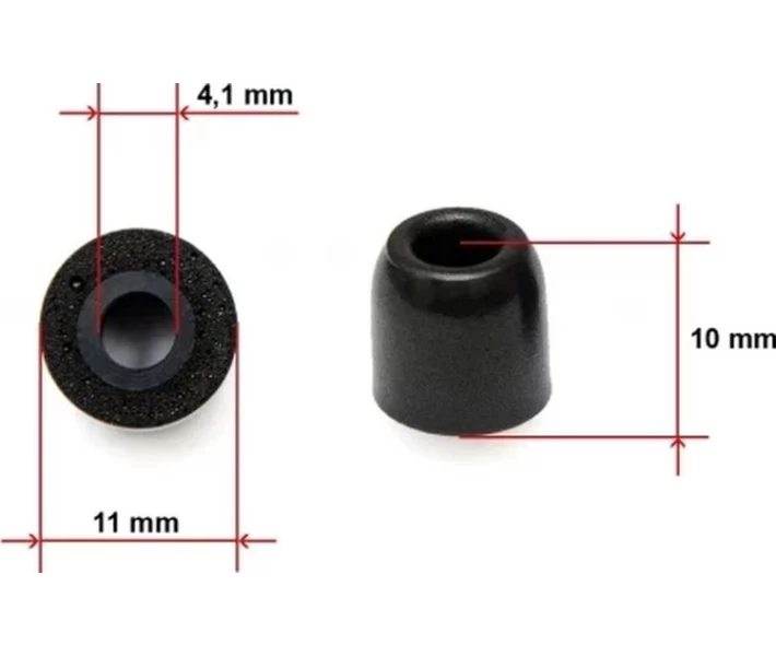Фото - аксесуари для навушників Soundmag Premium пінні амбюшюри S size 4.1 mm (FE-678012S) (1 pair)
