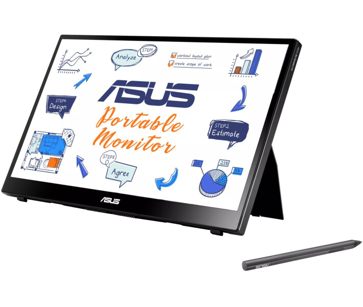 Фото - монітор Монітор 14" Asus ZenScreen Ink MB14AHD (90LM063V-B01170)