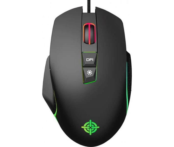 Фото - мишку для ноутбука Миша ігрова GamePro Nitro USB Black (GM365)