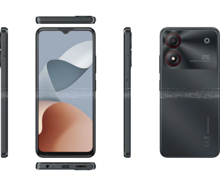 Фото - мобільний телефон і смартфон ZTE Blade A34 4/64GB Grey