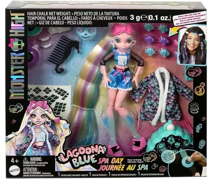 Фото - ляльки, набори для ляльок Набір Monster High "Монстро-СПА з Лагуною" (HKY69)
