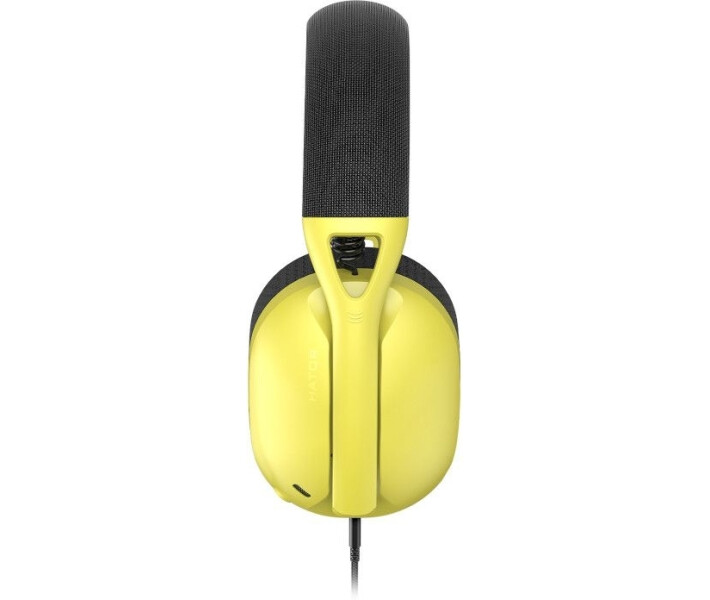 Фото - навушники Навушники HATOR Hyperpunk 2 USB 7.1 (HTA-847) Black/Yellow