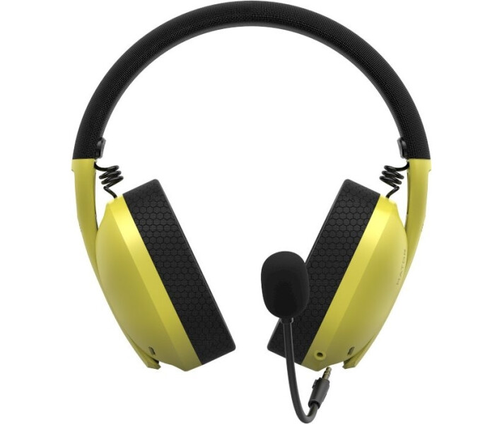 Фото - навушники Навушники HATOR Hyperpunk 2 USB 7.1 (HTA-847) Black/Yellow