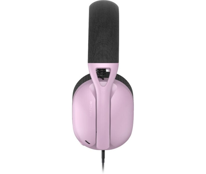 Фото - навушники Навушники HATOR Hyperpunk 2 USB 7.1 (HTA-849) Black/Lilac