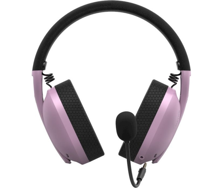 Фото - навушники Навушники HATOR Hyperpunk 2 USB 7.1 (HTA-849) Black/Lilac