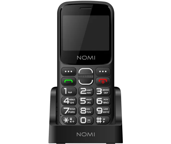 Мобільний телефон Nomi i2320 Black (чорний) купити в АЛЛО – ціна