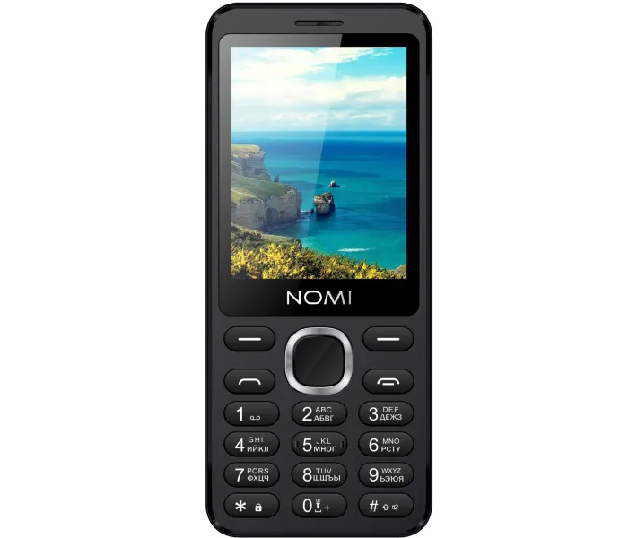 Мобільний телефон Nomi i2820 Black (чорний) купити в АЛЛО – ціна