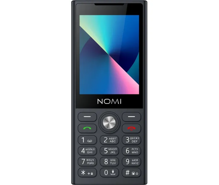 Мобільний телефон Nomi i2841 Black (чорний) купити в АЛЛО – ціна