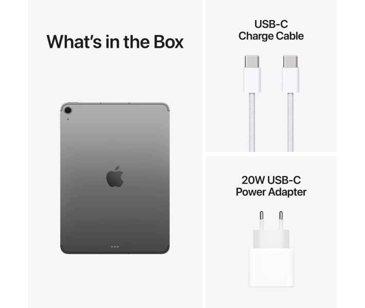 Фото - планшет Планшет Apple iPad Air 11 2025 (M3) Wi-Fi + Cellular 512GB Space Grey (MCG44TY/A)