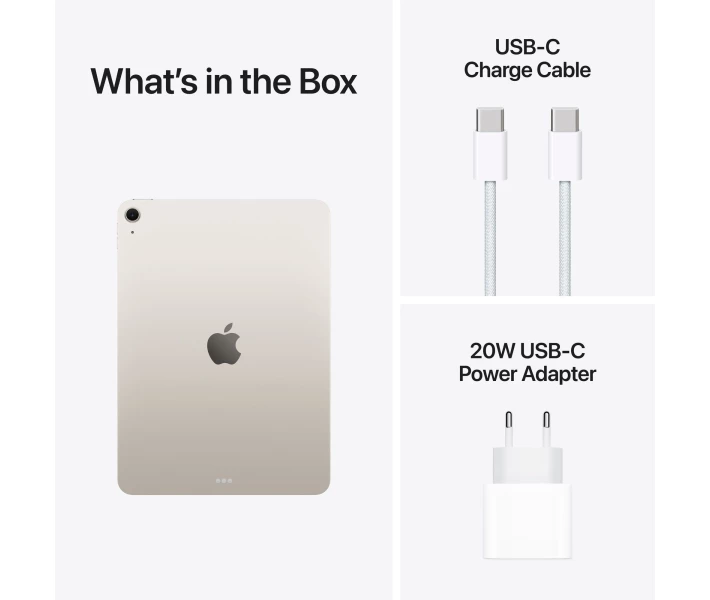 Фото - планшет Планшет Apple iPad Air 11 2025 (M3) Wi-Fi 1TB Starlight (MCAQ4TY/A)