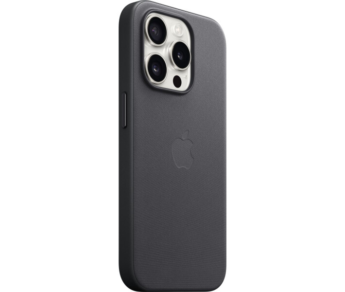 Фото - чохол для смартфону Чохол Apple FineWoven Case with MagSafe Black MT4H3ZM/A для iPhone 15 Pro