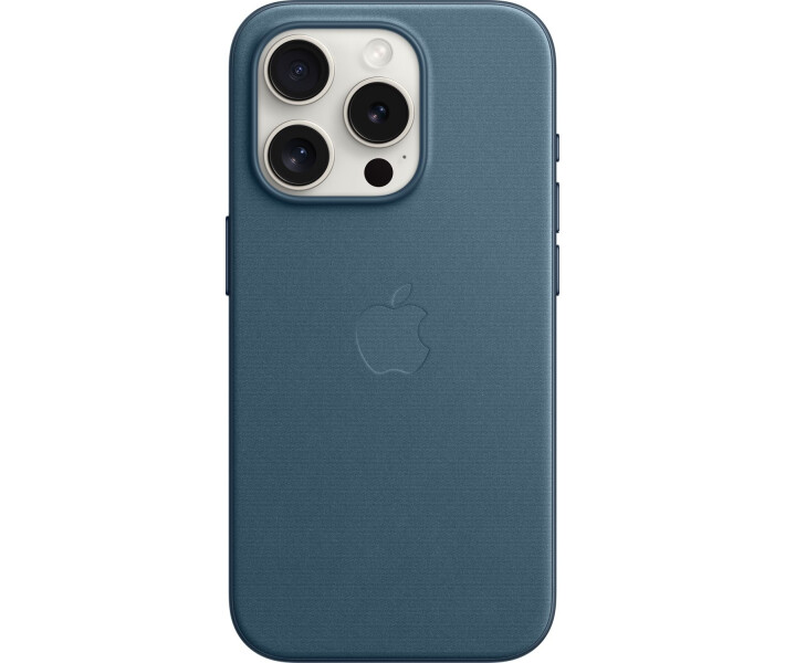 Фото - чохол для смартфону Чохол Apple FineWoven Case with MagSafe Pacific Blue MT4Q3ZM/A для iPhone 15 Pro