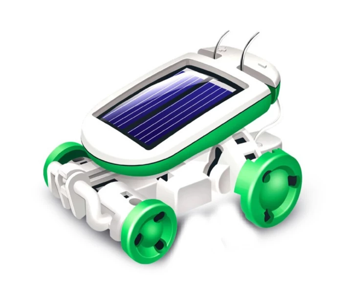 Фото - радіокеровану іграшку Робот-конструктор Robot Kits На сонячній батареї Robot Kits 6 в 1 (1005-301-00)