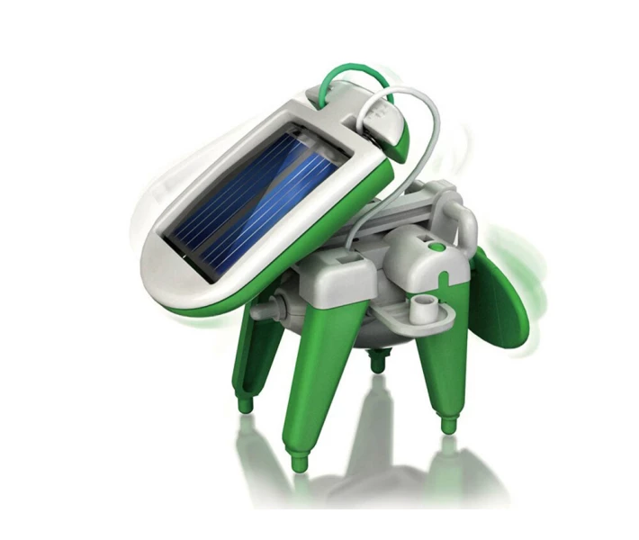 Фото - радіокеровану іграшку Робот-конструктор Robot Kits На сонячній батареї Robot Kits 6 в 1 (1005-301-00)