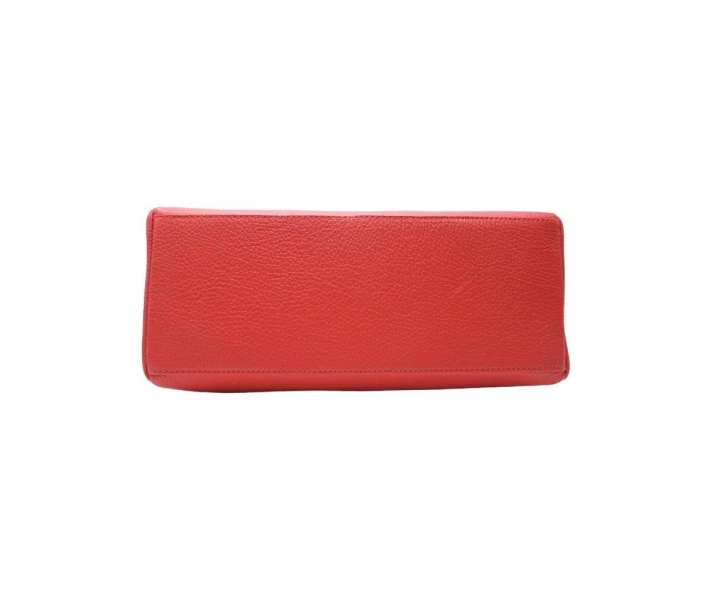 Фото - жіночу сумку Жіноча шкіряна сумка Italian fabric bags 1426 red