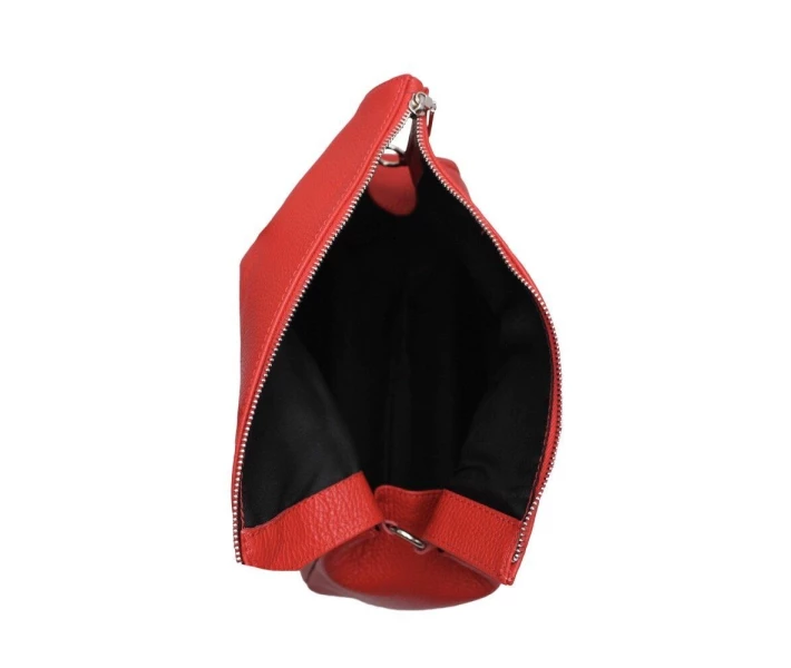 Фото - жіночу сумку Жіноча шкіряна сумка Italian fabric bags 1426 red