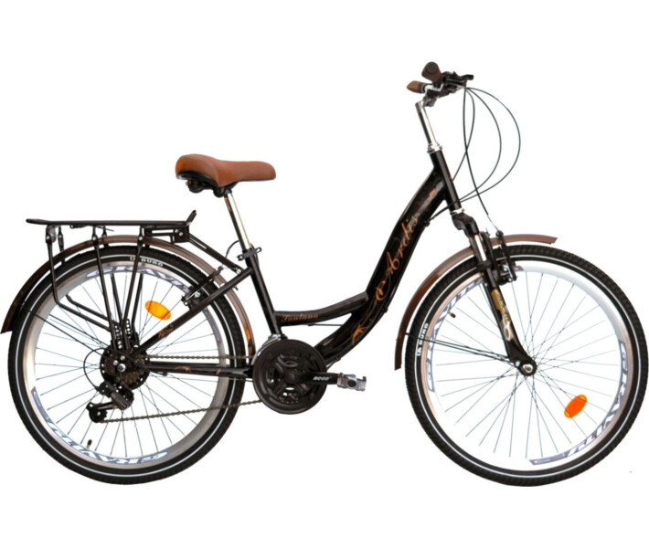 Фото - велосипед Велосипед Ardis Santana 2 24" 13" 2019 Черно-коричневый(07091)