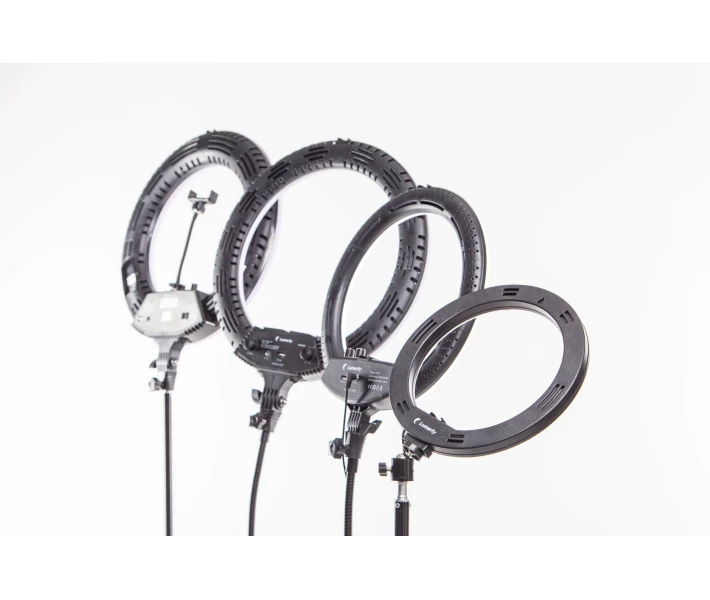 Фото - Кільцеве світло Кільцева LED лампа LUMERTY Mini (25см - 20w) на настільному штативі з утримувачем для телефону, для селфі/блогерів/beauty