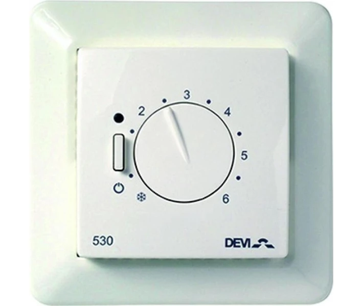 Фото - терморегулятор Терморегулятор DEVI DEVIreg 530, білий (140F1030)