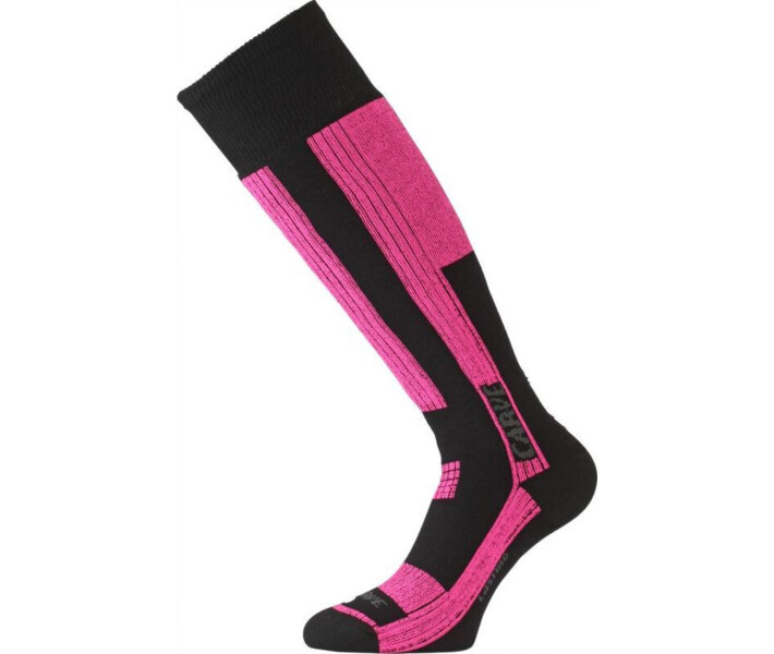 Фото - жіночу термобілизну Термошкарпетки лижі Lasting SKG 904 - S - чорний/рожевий