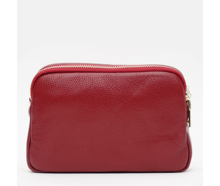 Фото - жіночу сумку Жіноча шкіряна сумка Borsa Leather K11906r-red